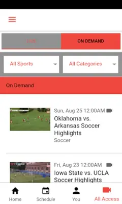 The Big 12 android App screenshot 2